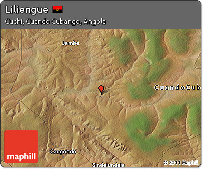 Satellite 3D Map of Liliengue