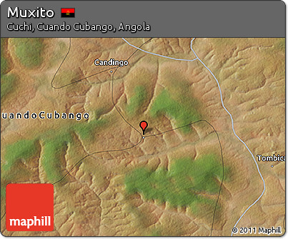 Satellite 3D Map of Muxito