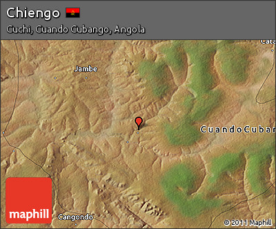 Satellite 3D Map of Chiengo