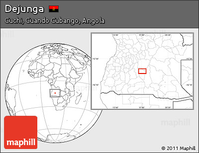 Blank Location Map of Dejunga