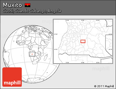 Blank Location Map of Muxito