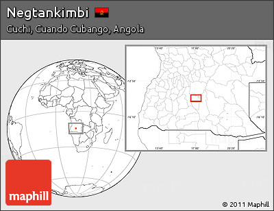 Blank Location Map of Negtankimbi