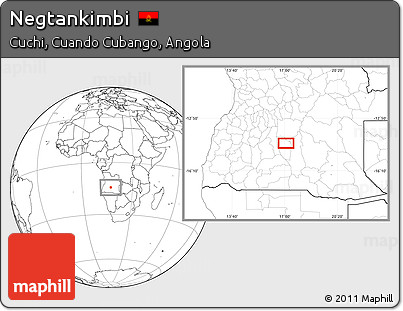 Blank Location Map of Negtankimbi