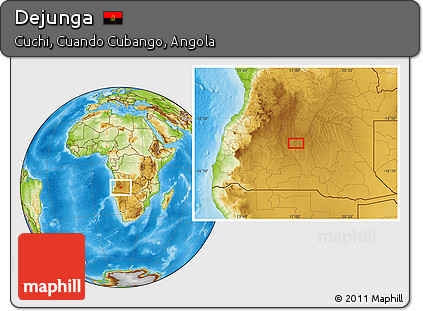Physical Location Map of Dejunga