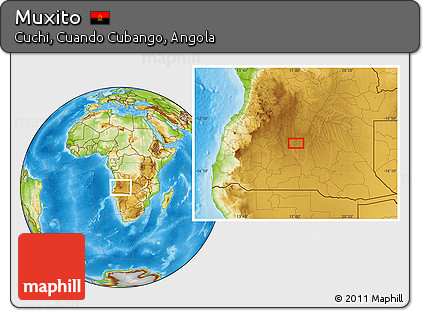 Physical Location Map of Muxito