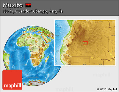 Physical Location Map of Muxito