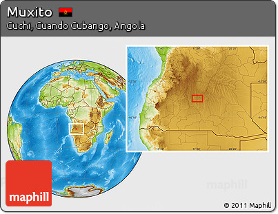 Physical Location Map of Muxito