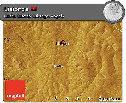Physical Map of Liaionga