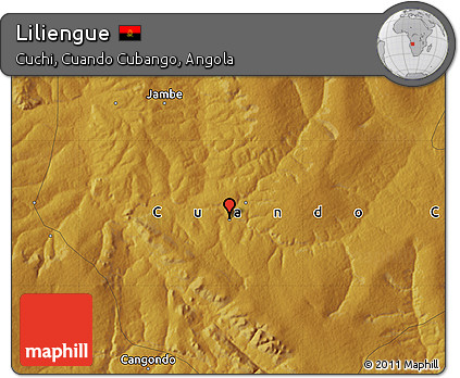 Physical Map of Liliengue
