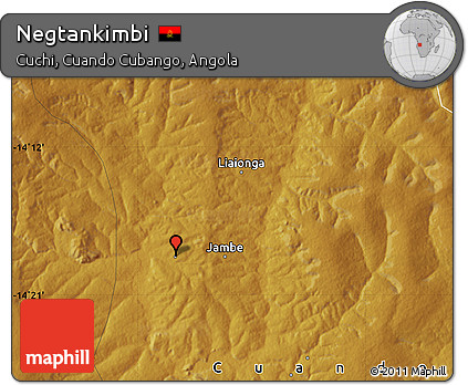 Physical Map of Negtankimbi