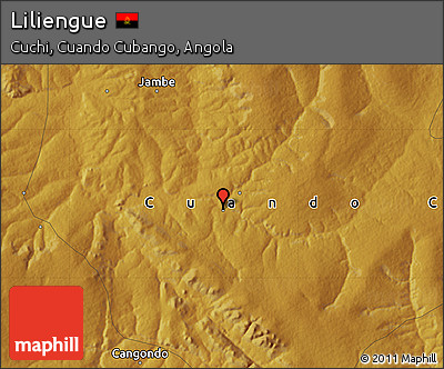 Physical Map of Liliengue