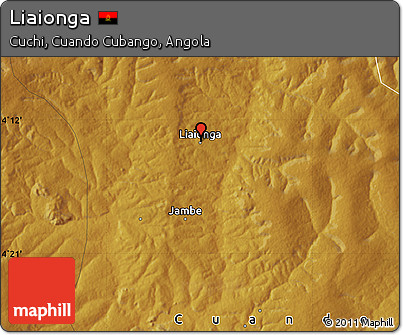 Physical Map of Liaionga