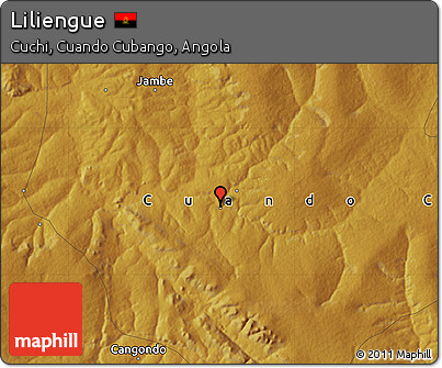 Physical Map of Liliengue