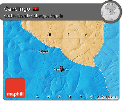 Political Map of Candingo