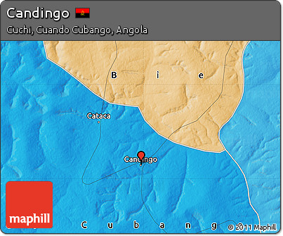 Political Map of Candingo