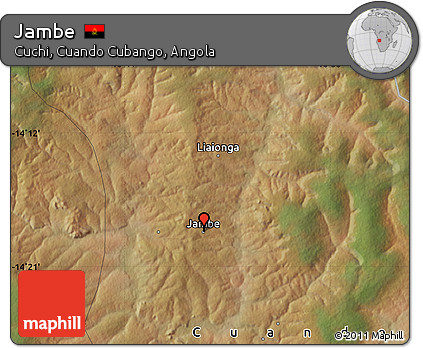 Satellite Map of Jambe