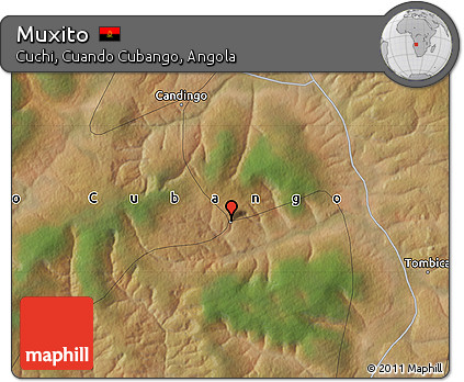 Satellite Map of Muxito