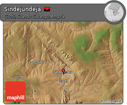 Satellite Map of Sindejundeja