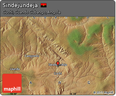 Satellite Map of Sindejundeja