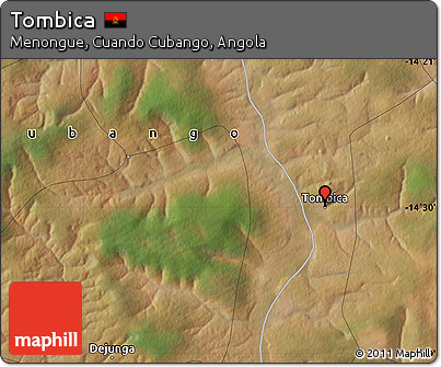 Satellite Map of Tombica