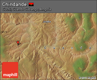 Satellite Map of Chindande