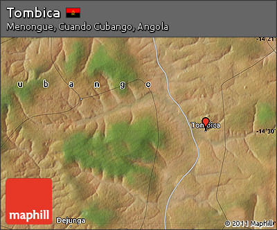 Satellite Map of Tombica