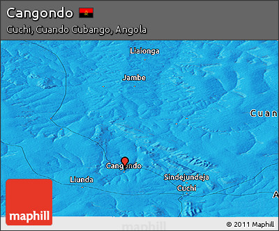 Political Panoramic Map of Cangondo