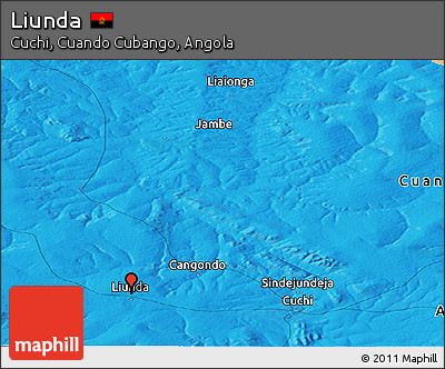 Political Panoramic Map of Liunda