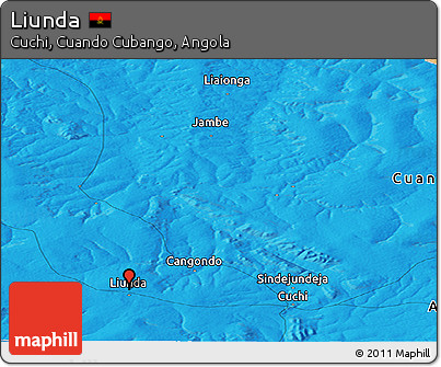 Political Panoramic Map of Liunda