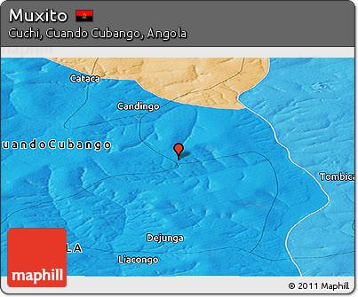 Political Panoramic Map of Muxito
