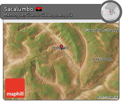 Satellite 3D Map of Sacalumbo