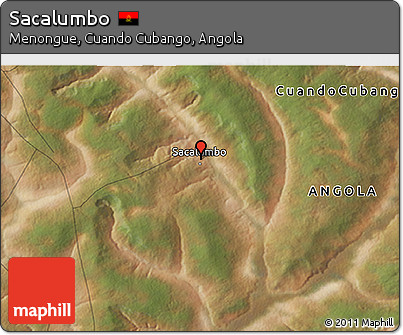 Satellite 3D Map of Sacalumbo