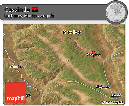 Satellite 3D Map of Cassinde
