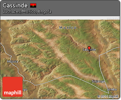 Satellite 3D Map of Cassinde