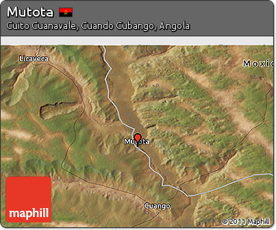 Satellite 3D Map of Mutota