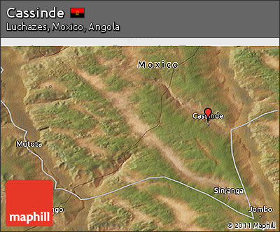 Satellite 3D Map of Cassinde