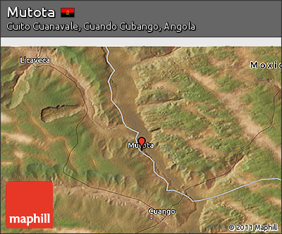 Satellite 3D Map of Mutota