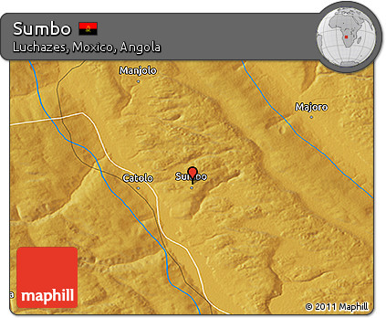 Physical 3D Map of Sumbo