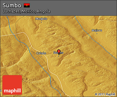 Physical 3D Map of Sumbo