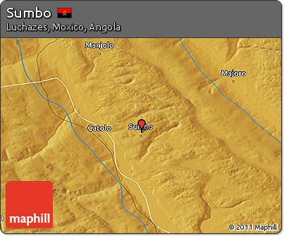 Physical 3D Map of Sumbo