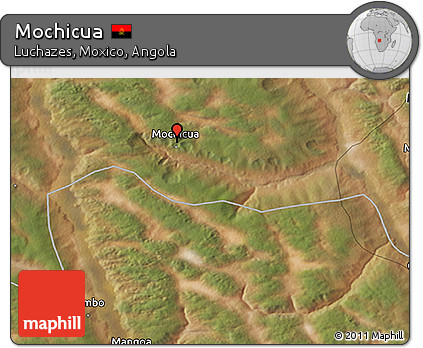 Satellite 3D Map of Mochicua
