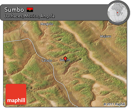 Satellite 3D Map of Sumbo
