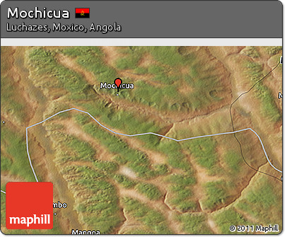 Satellite 3D Map of Mochicua