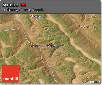 Satellite 3D Map of Sumbo