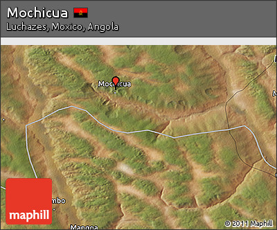 Satellite 3D Map of Mochicua