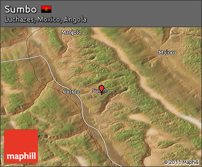 Satellite 3D Map of Sumbo
