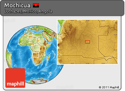 Physical Location Map of Mochicua