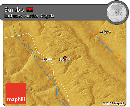Physical Map of Sumbo