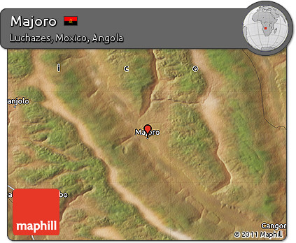 Satellite Map of Majoro