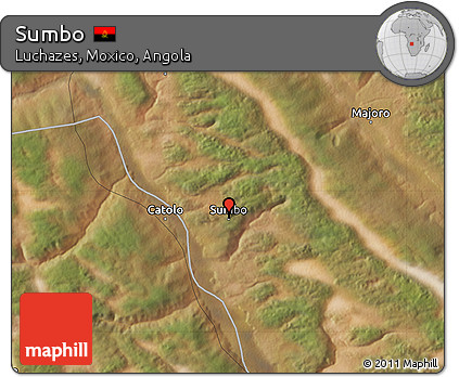 Satellite Map of Sumbo